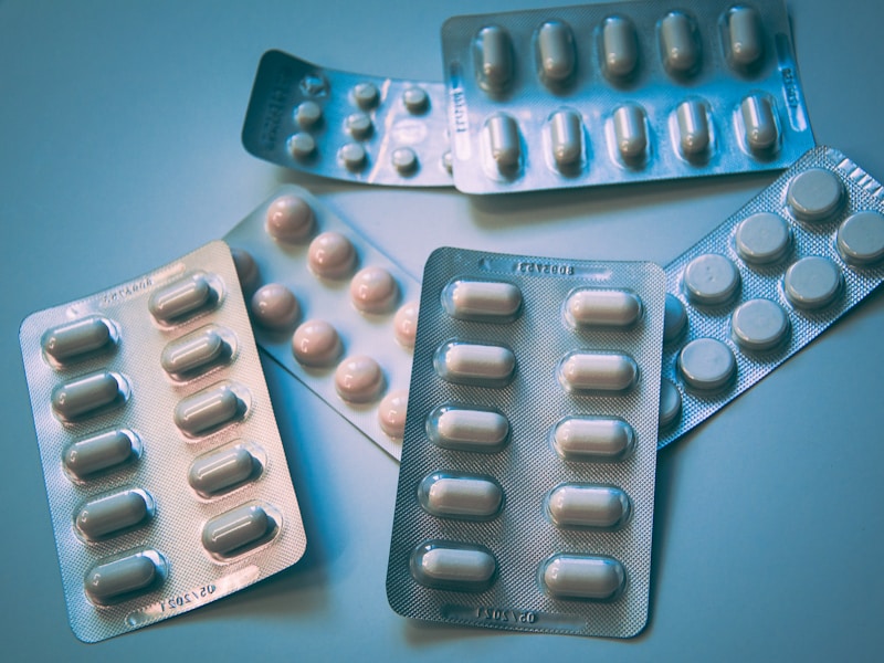 Unbranded medication blister packs