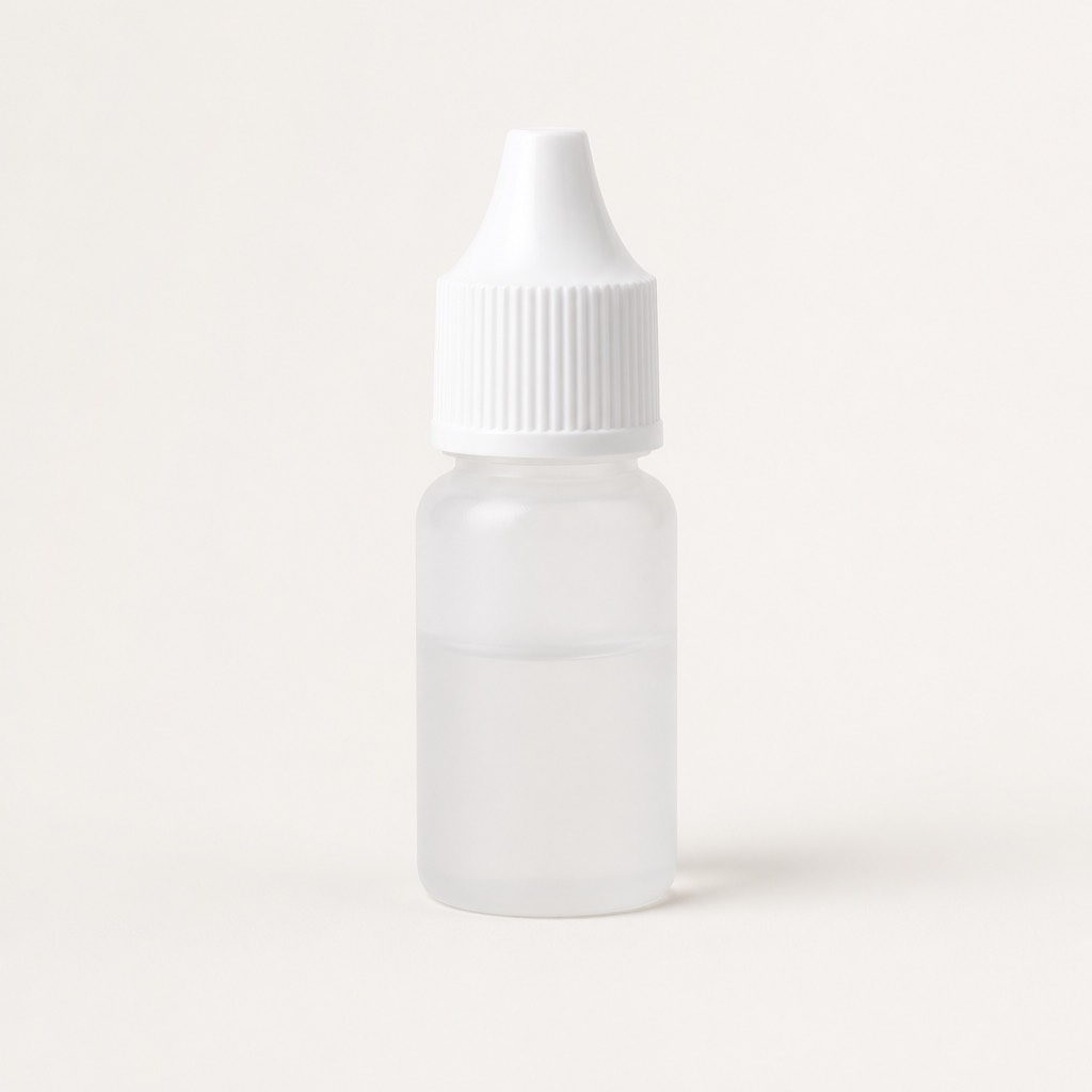 Unbranded eye-drop bottle — illustrative, not the pack you will receive