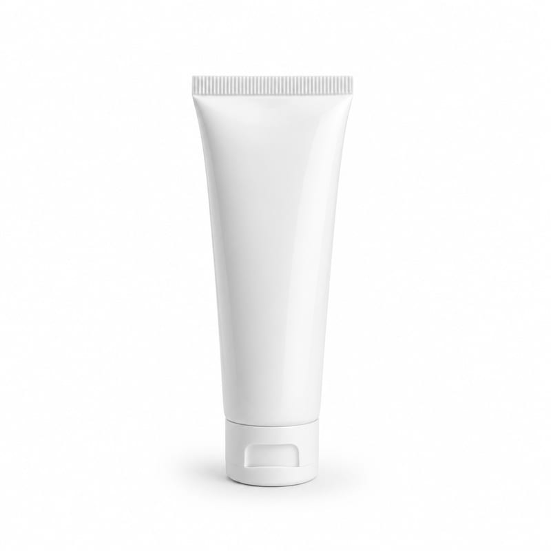 Unbranded topical cream tube
