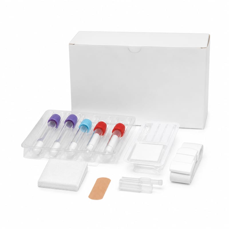 Unbranded male hormone health blood kit